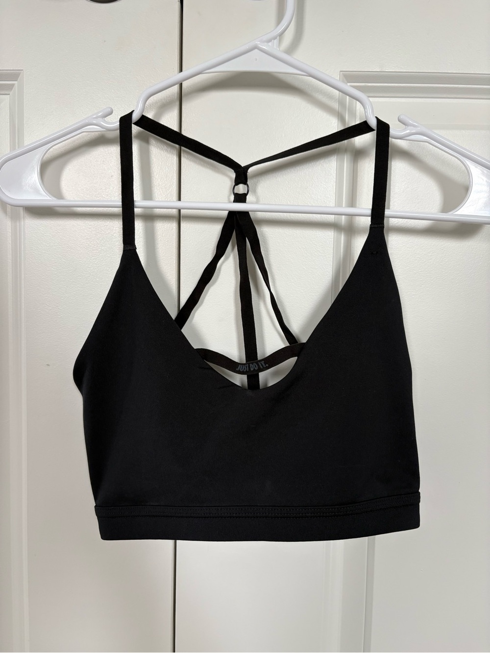 Black Nike Strappy Sports Bra